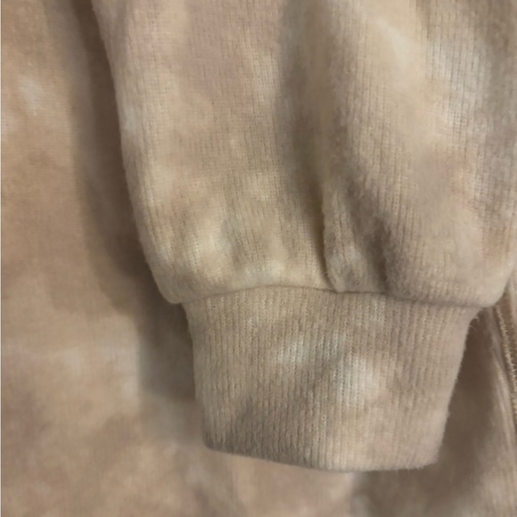 Abercrombie &‎ Fitch Womens Cozy Cropped Cardigan, Size Med Tie Dye Soft Casual - Picture 6 of 11